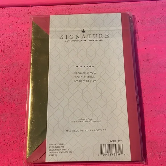 Hallmark Signature Card - LOVE - Picture 2 of 2